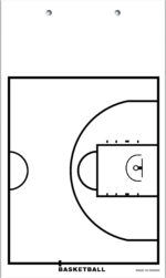 Ταμπλό Προπονητή Basket Διπλής Όψης - Image 2