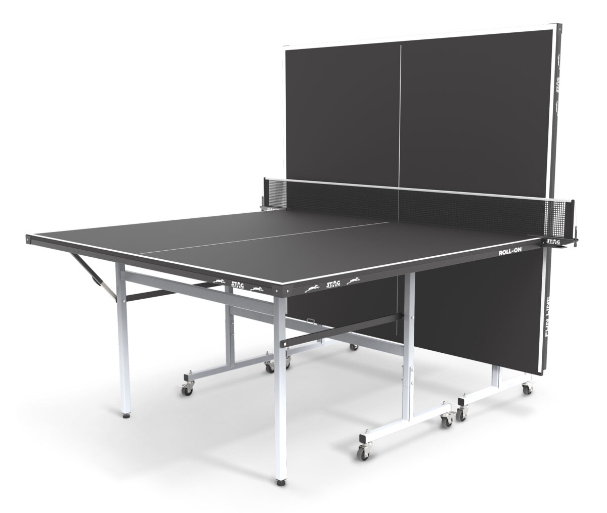 Τραπέζι Ping Pong Εσωτερικού Χώρου Stag Fun 19mm Μαύρο - Image 2