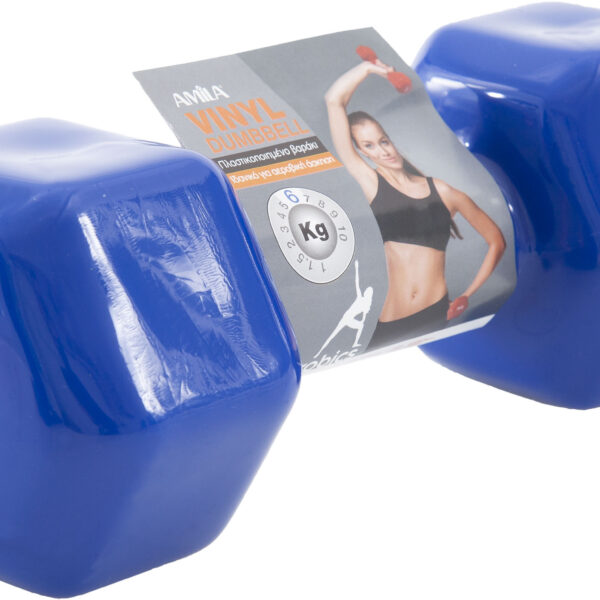 AMILA Vinyl Dumbbell 6Kg