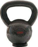 AMILA Kettlebell Cast Iron Rubber Base 12Kg