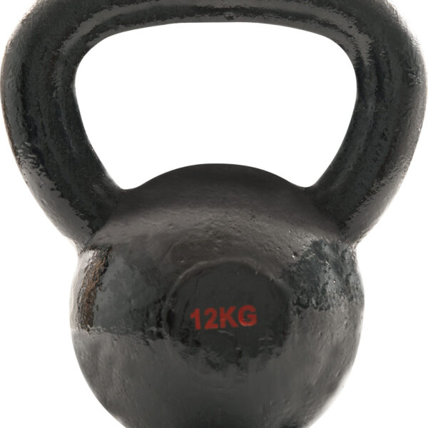 AMILA Kettlebell Cast Iron Rubber Base 12Kg
