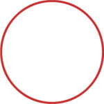 Χούλα-Χουπ 60cm - Φ18mm - 120gr, Κόκκινο