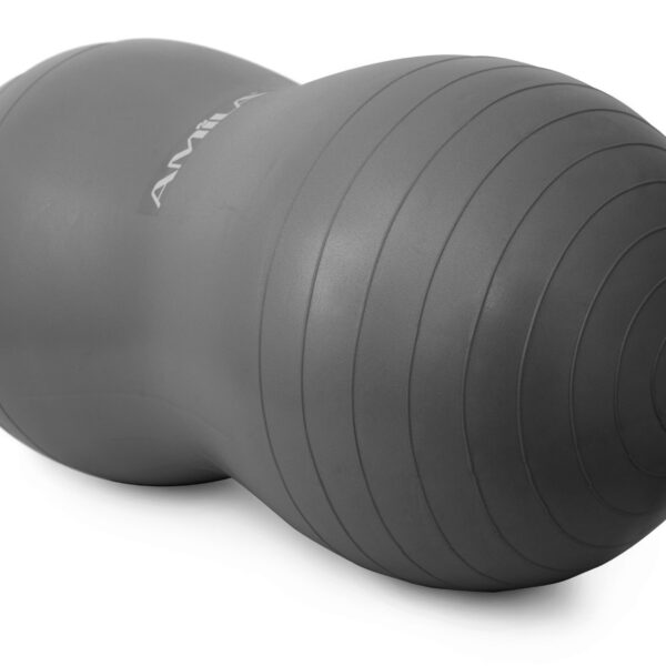 Μπάλα Γυμναστικής AMILA GYMBALL Peanut 50cm Μαύρη