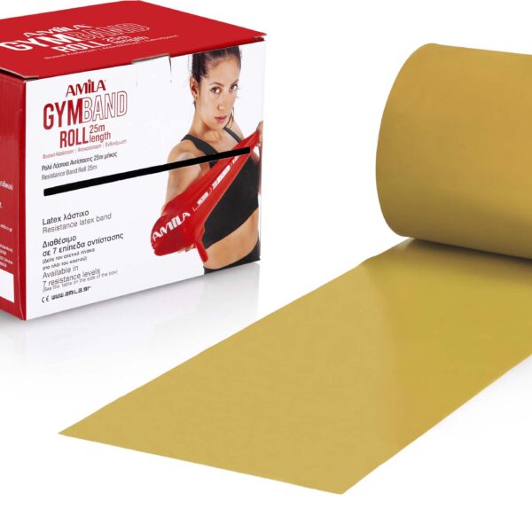 Λάστιχο AMILA GymBand Ρολό Πολύ Σκληρό ++