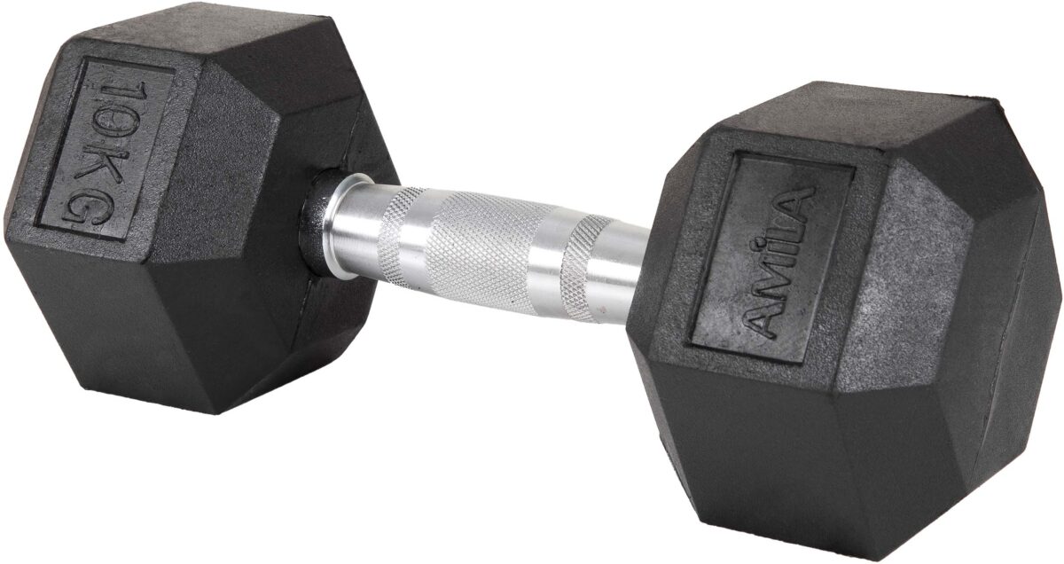 Αλτήρας Εξάγωνος Rubber Cover Class A - 10,0Kg - Image 3