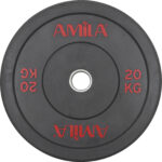 Δίσκος AMILA Black R Bumper 50mm 20Kg