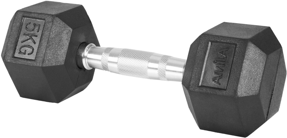 Αλτήρας Εξάγωνος Rubber Cover Class A - 5,0Kg - Image 3