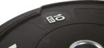 Δίσκος AMILA Black W Bumper 50mm 10Kg - Image 3