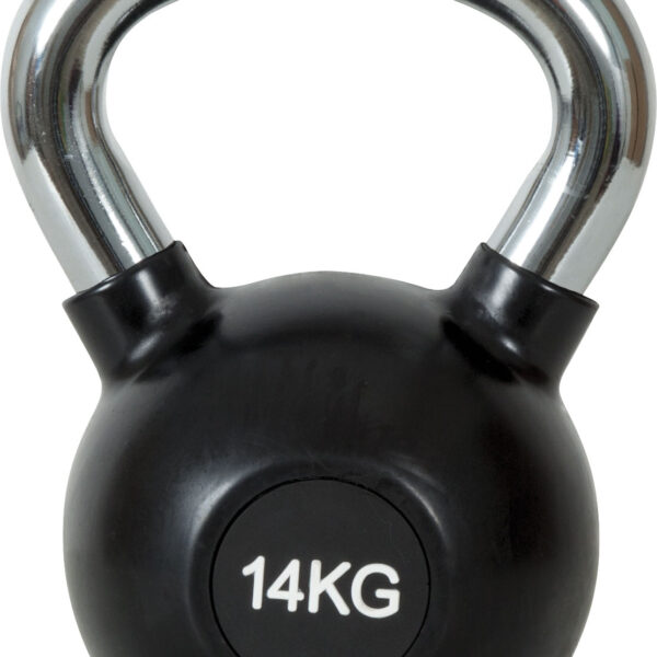 Kettlebell Rubber Cover Cr Handle 14Kg