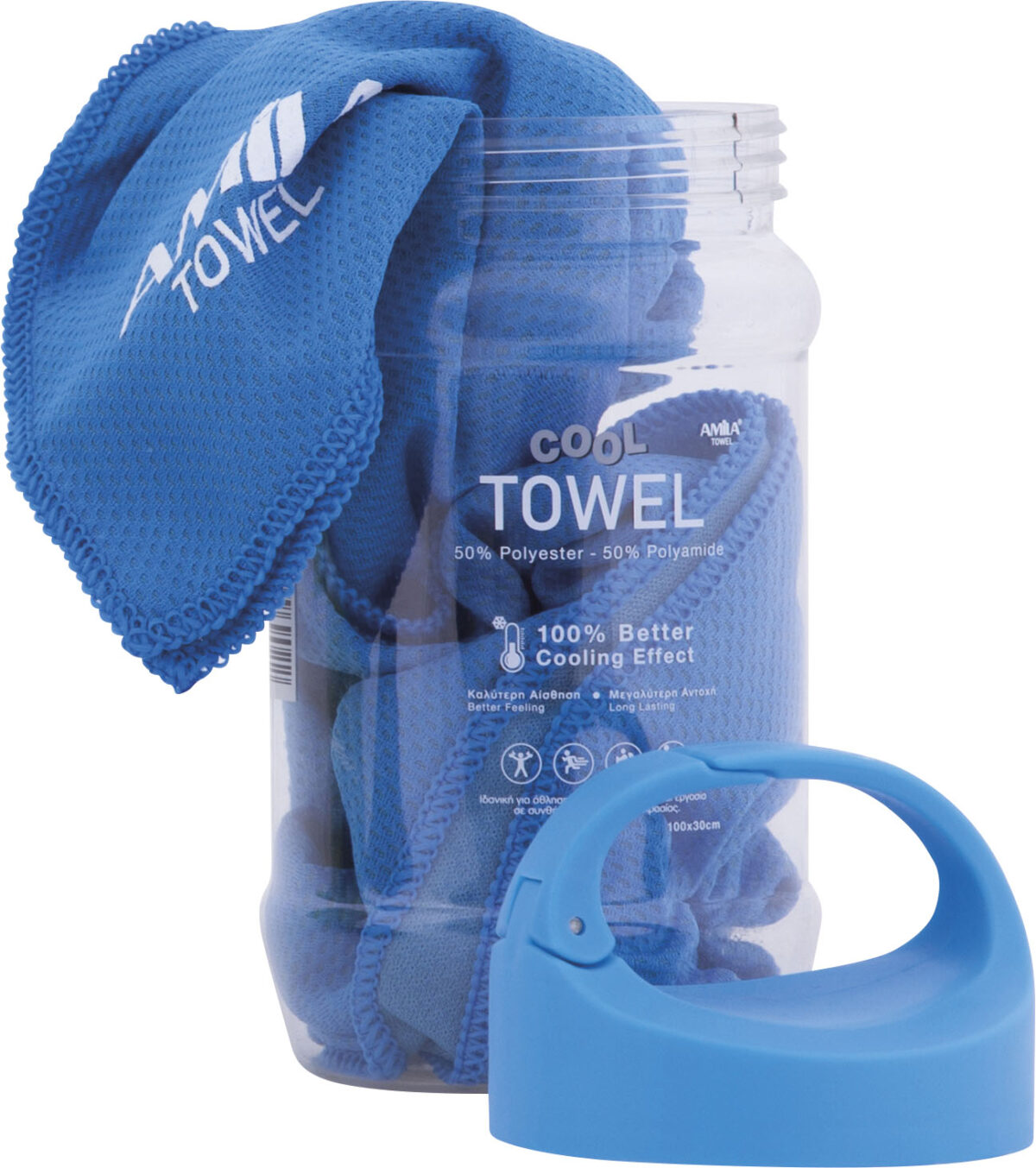 Πετσέτα Cool Towel Μπλε - Image 3