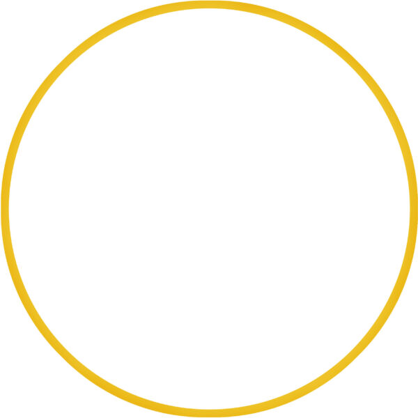 Χούλα-Χουπ HQ 60cm - Φ19mm - 230gr, Κίτρινο