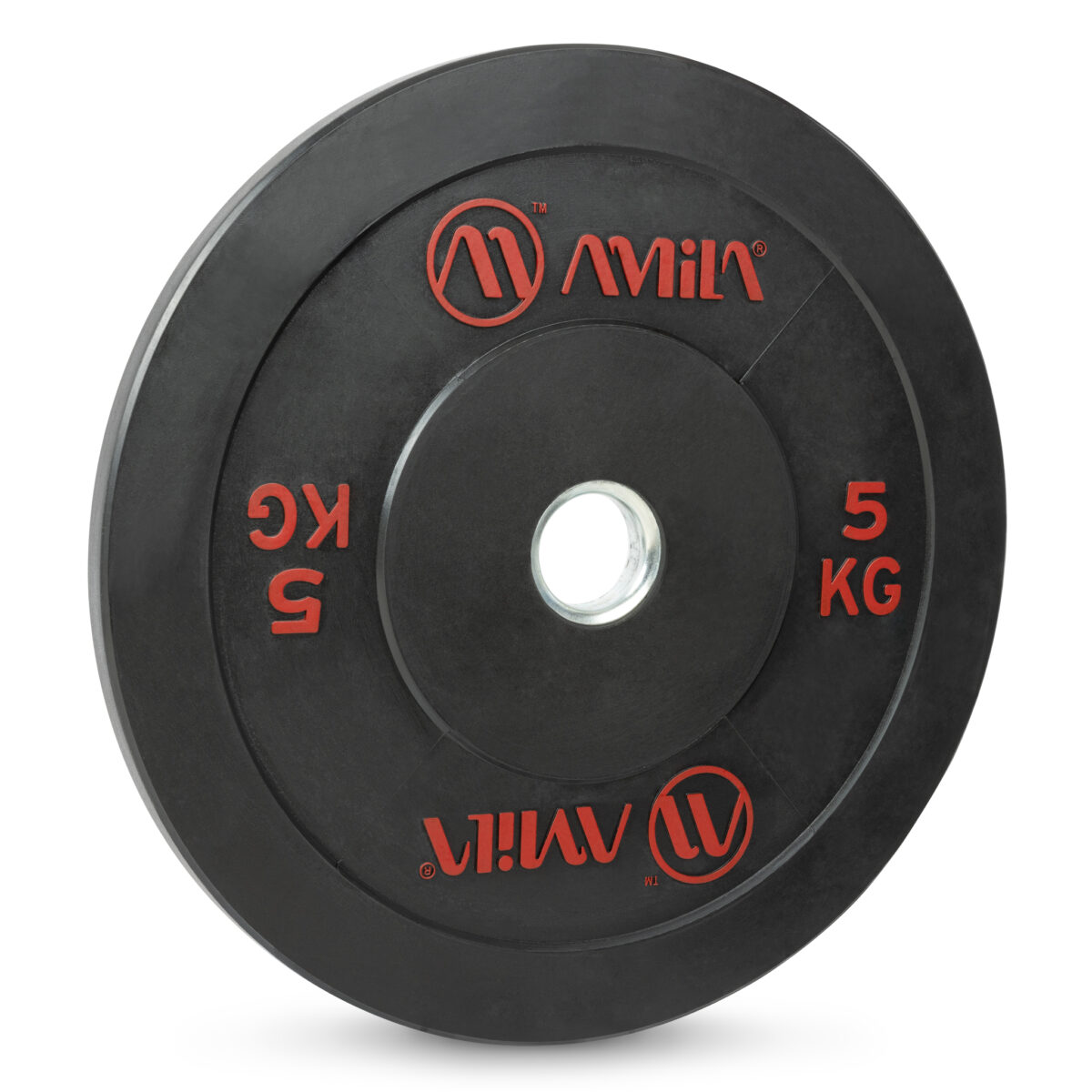 Δίσκος AMILA Black R Bumper Slim 50mm 5Kg - Image 2