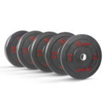 Δίσκος AMILA Black R Bumper Slim 50mm 25Kg - Image 3